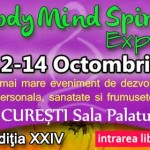 BUCURESTI | Body Mind Spirit EXPO - 12-14-octombrie