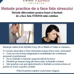 Metode practice, diferentiate pentru femei si barbati, de a face fata STRESS-ului cotidian – intrare libera, 22 noiembrie, Brasov