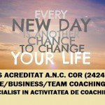 Formare: Specialist in activitatea de coaching (Centrul Metatron) - iulie-august 2016, Bucuresti