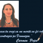 Popa Carmen – Psihoterapeut experiential | Consiliere psihologica | Practician NLP – Bucuresti